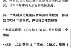 英雄联盟拳头官(guān)宣S赛名额调整了，承认改革失敗(bài)，外卡赛区廻(huí)歸(guī)