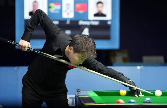 国歌四次响徹(chè)世运赛場(chǎng),中国台球队为国争光