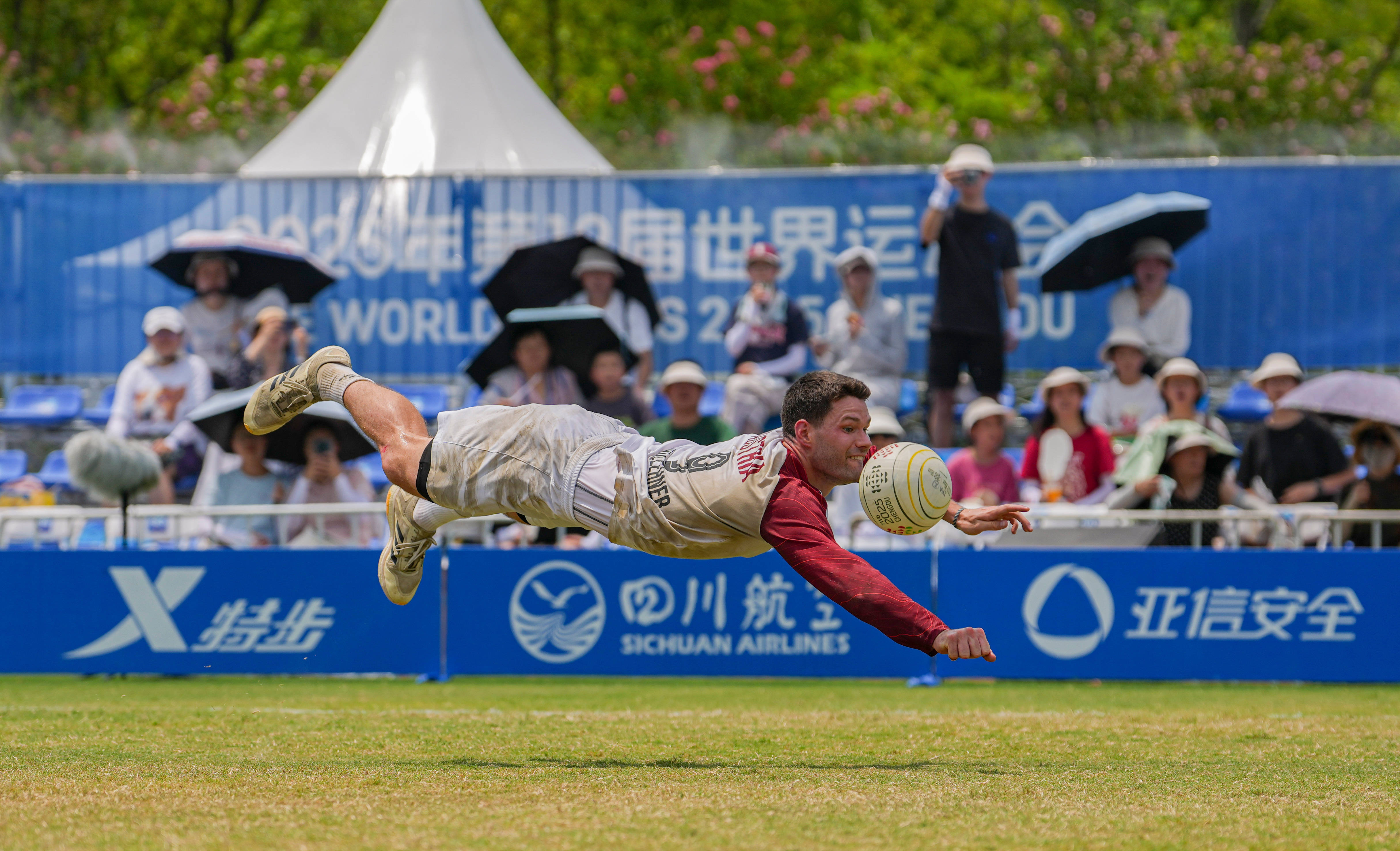 （成都(dōu)世運(yùn)会）浮士德球(qiú)——男子铜牌賽(sài)：奥地利队获得季军