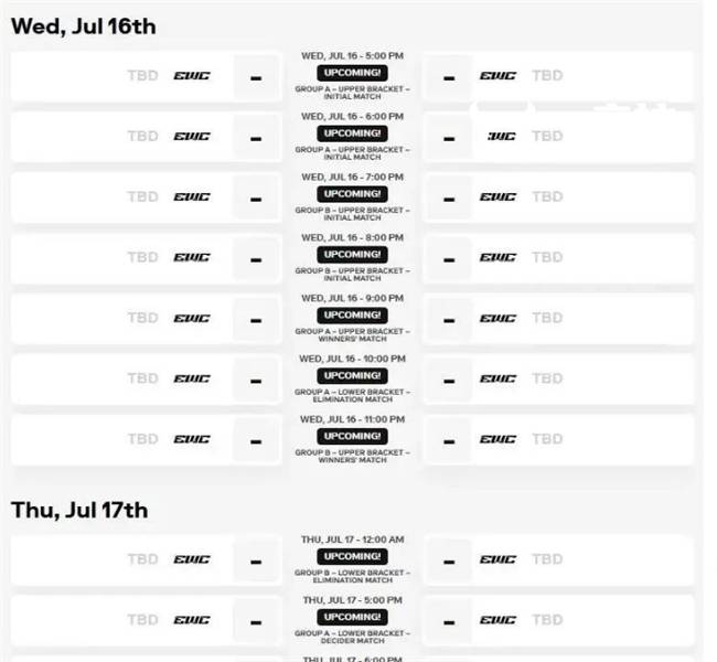 【一(yī)竞技】2025 EWC电竞世界杯LOL賽(sài)程曝光 魔鬼賽(sài)程令人惊讶