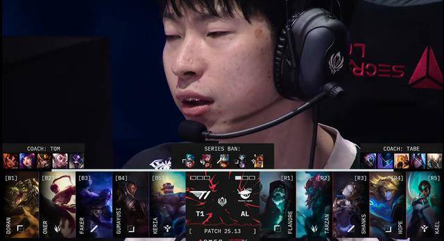 LOL-MSI:Oner蝎子节奏完美主导决胜局,T1 3-2击败AL挺进决赛