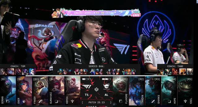 LOL-MSI:Oner蝎子节奏完美主导决胜局,T1 3-2击败AL挺进决赛